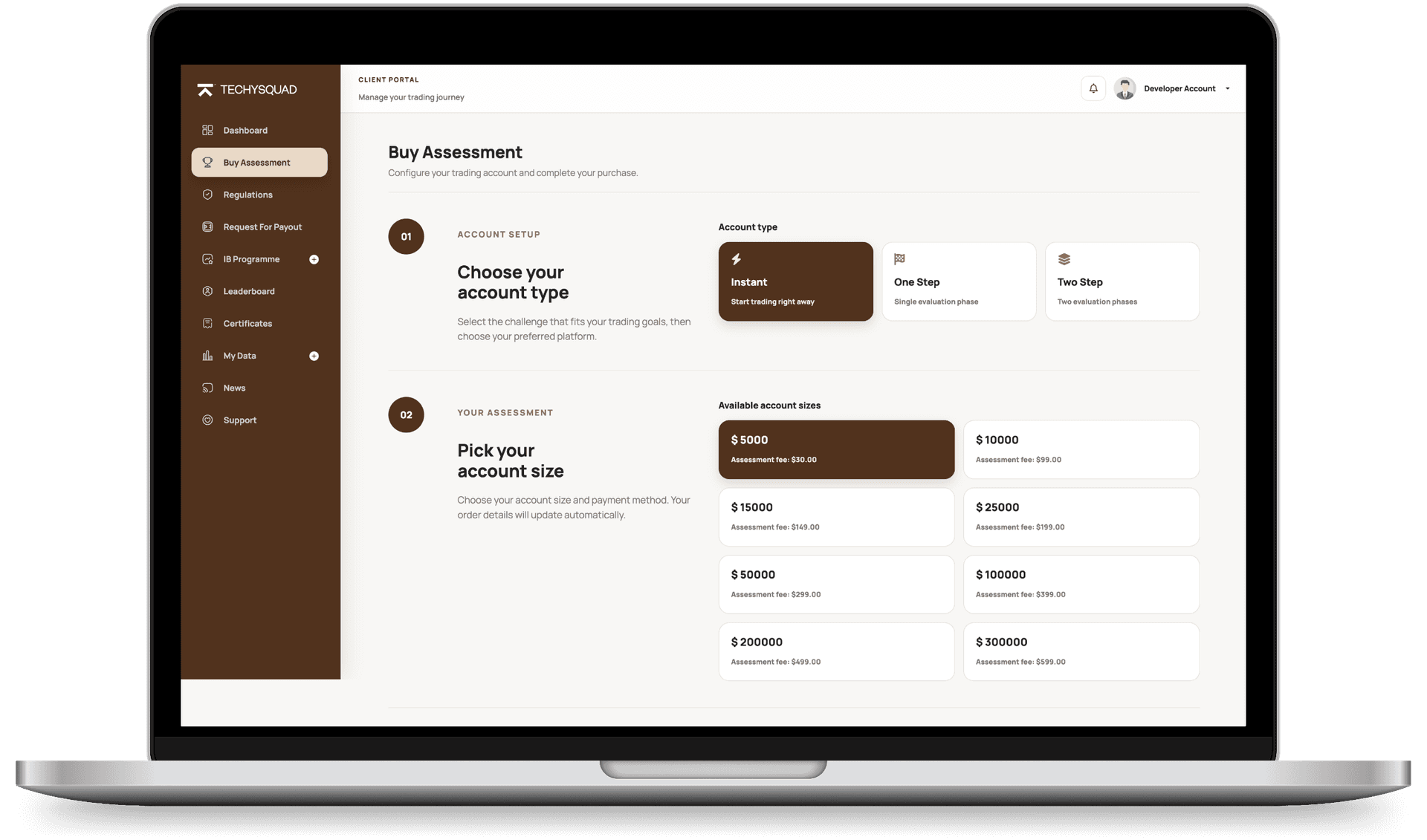 Prop Trading CRM